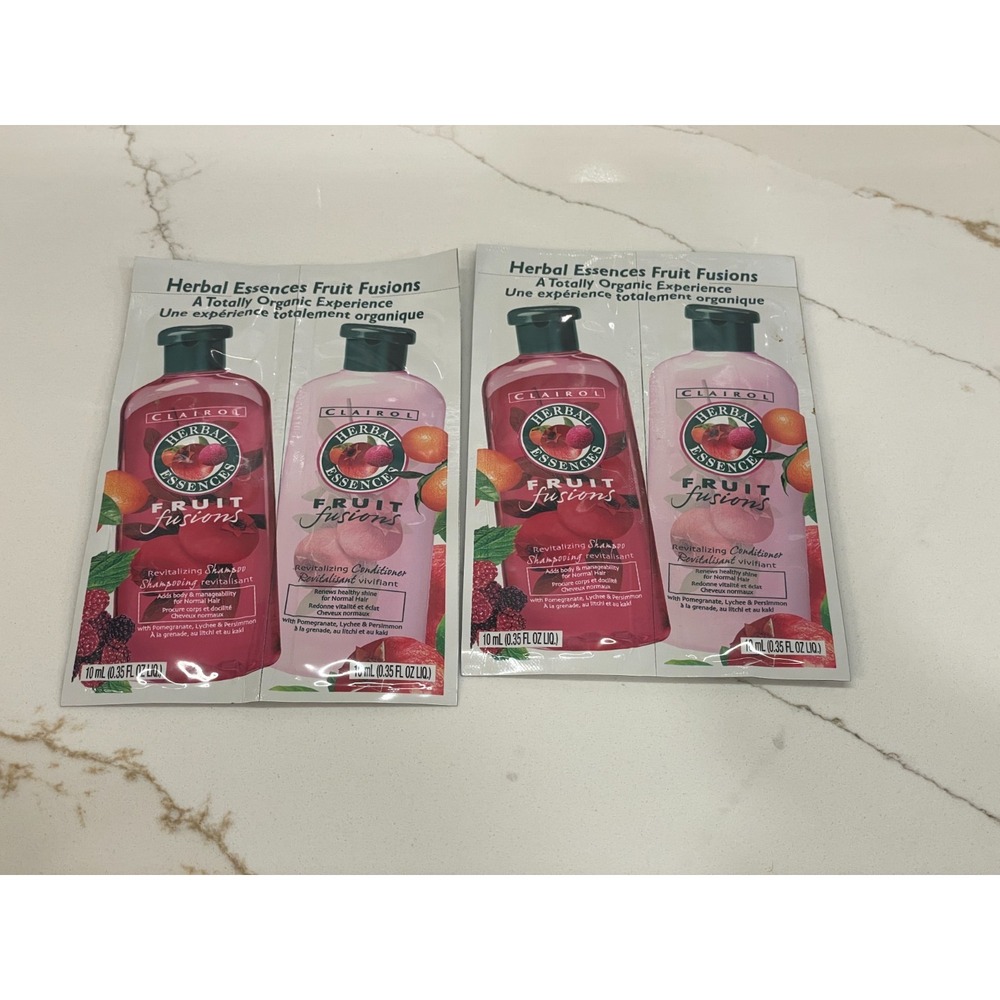 Clairol Herbal Essences Fruit Fusions Revitalizing Hair Shampoo Conditioner (2)
